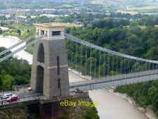 Photo 6x4 Clifton Suspension Bridge, East Tower The view from the top flo c2017 picture