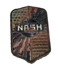 Nash Radiator Grille Emblem 1930s Original Vintage Automotive Part picture