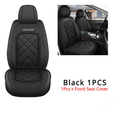 Full Set Car Seat Covers Leather Front&Rear Split Four Season Protection Univers picture
