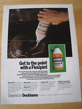 GET TO THE POINT WITH A FLEXIPOINT DUCKHAMS HYPOID 90 GEAR 1971 ADVERT A4 FILE G picture