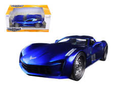 2009 Chevrolet Corvette Stingray Concept Blue 1/24 Diecast Model Car picture