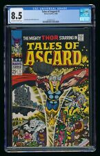 TALES OF ASGARD #1 (1968) CGC 8.5 THOR JACK KIRBY picture