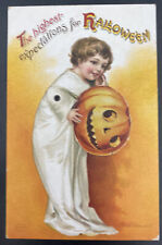 Mint Usa Picture Mechanical Postcard PPC Highest Exceptions For Halloween picture