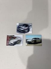 Porsche Kitchen Magnets: Set of 3: 911, Boxster Spyder & Taycan-Artistic Sketch picture