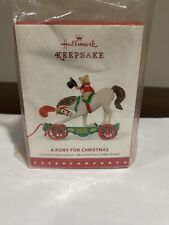 2015 HALLMARK A PONY FOR CHRISTMAS KANSAS CITY KOC CLUB DINNER EXCLUSIVE REPAINT picture