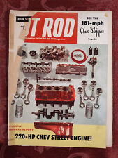 RARE HOT ROD Magazine January 1956 220HP Chevrolet V8 picture