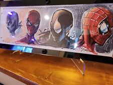 2017 Upper Deck Marvel Premier 1/1 Spiderman Quad Sketch Steven Defendini picture