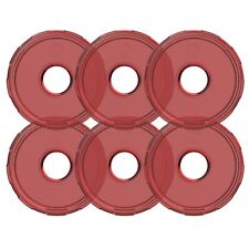 KC HiLiTES for Cyclone V2 LED - Replacement Lens - Red - 6-PK picture