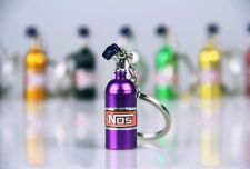Ship from USA Purple Nitrous Oxide Bottle Keychain picture