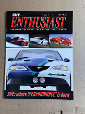 2000 Ford SVT Special Vehicle Team Enthusiast Magazine Vol 3 ISSUE #2 SVT picture