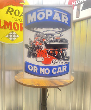 Mopar Or No Car Backlit Sign Plymouth, Dodge, 426 Hemi, Direct Connection picture