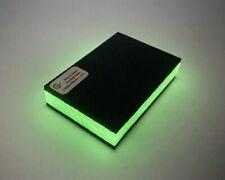 Green Core Glow Carbon Fiber Plate - Size 3x2” - Thickness 5/8