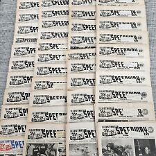 Illustrated Speedway News 1974 Lot 42 Issues NASCAR Indy Dirt Track Vtg Racing picture