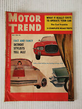 Motor Trend July 1954 Nash Metropolitan - Cadillac 62 - Ford 6 Customline   723 picture