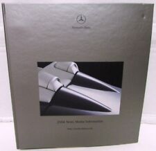 2004 Mercedes-Benz Full Line New Model Press Kit Media Release C E S M CLK SLK picture