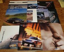 1992 - 2001 Ford Crown Victoria Sales Brochure Lot of 11 93 94 95 96 97 98 99 picture