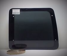 Fits: 92-16 Ford Econoline Van Back Glass Passenger Side (right)  (4 Holes) picture