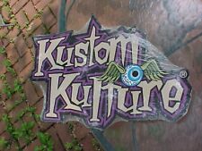 KUSTOM KULTURE FLYING EYE BALL COLOFUL SIGN CUT OUT HEAVY GAUGE AMERICAN STEEL picture