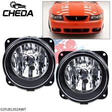 2x Clear Lens Bumper Fog Lights Lamps Pair Fit For 03-04 Ford Cobra 05-06 Escape picture