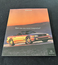 2002 Mercedes LAST SL-class Sales Brochure R129 500 600 SL500 SL600 US Catalog picture