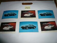 1979 1982 Chevy Corvette Postcards (3 each) Lot of Cards - P43 picture