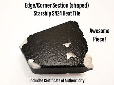SpaceX Starship SN24 S24 Heat Shield Tile Corner Edge Surface Section (shaped) picture
