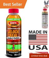 Powerful Block Seal Copper Intake, Radiator, and Heater Core Stop Leak - 18 oz picture