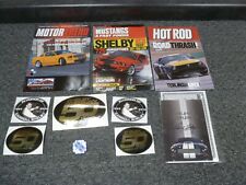 2006-2007 Ford Mustang Shelby GT Supplement SIGNED Carroll Shelby + Other Items picture