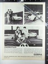 1963 289 Carroll Shelby Ford Cobra 