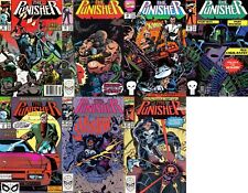 Punisher #31-37 Newsstand & Direct Covers (1987-1995) Marvel Comics - 7 Comics picture