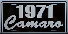 1971 71 CAMARO LICENSE PLATE CHEVY CHEVROLET SS SUPER SPORT Z-28 302 350 396 427 picture