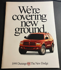 1999 Dodge Durango -  Vintage Original 32-Page Dealer Sales Brochure - CLEAN picture