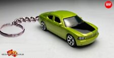 🎁 RARE KEYCHAIN GREEN BLACK DODGE CHARGER NEW CUSTOM Ltd EDITION GREAT GIFT🎁🎁 picture