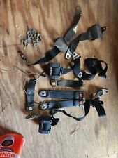 Seatbelt Set 70s VW Bug Beetle Type 1 Aircooled Fronts + Rears & Hardware picture