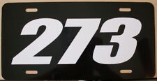 273 ENGINE SIZE LICENSE PLATE FITS DART PLYMOUTH DODGE GARAGE MAN CAVE WALL ART picture