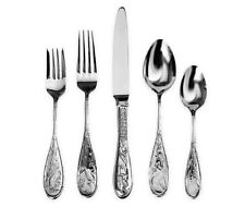 Japanese Bird Audubon by Ricci Stainless Flatware 5-piece Place Setting New picture