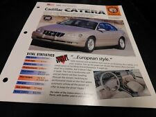 1996+ Cadillac Catera Spec Sheet Brochure Photo Poster  picture