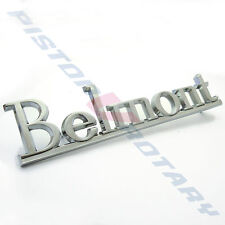 BELMONT Boot Guard Pillar Badge Brand New Chrome for HQ Fender Holden Kingswood picture