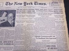 1950 JANUARY 14 NEW YORK TIMES - MALIK AGAIN QUITS COUNCIL - NT 5138 picture