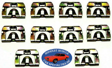 69-90 GM Front Windshield Rear Window Reveal Moulding Molding Trim Clips 10pc UU picture