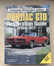 Authentic Restoration Guide Pontiac GTO Restoration Guide 1964-1972 picture