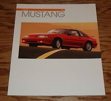 Original 1993 Ford Mustang Catalog Sales Brochure 93 GT 5.0L  picture