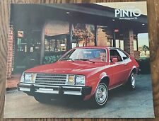 Ford Pinto 1979 Dealer Showroom Brochure picture