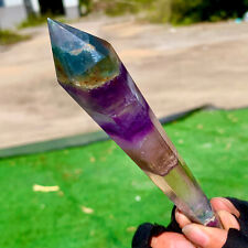 94G Top grade natural rainbow fluorite scepter Crystal healing picture