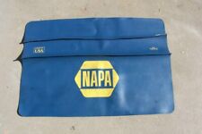 Rare Blue & Yellow Vintage NAPA EPPCO Fender Cover Mat Protector USA Advertising picture