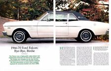 1966-1970 FORD FALCON ~ NICE 10-PAGE ARTICLE / PICTORIAL / AD picture