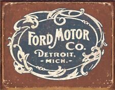 FORD Automotive Metal Tin Sign Picture 16x12 Ad Garage Auto Shop Wall Decor Gift picture