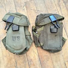 2 - Used ALICE LC-1 M16  Rifle 3 Mag Magazine Pouch OD Green 8465-00-001-6482 picture