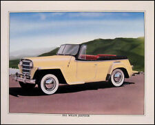 Dodge Plymouth Chrysler Willys Print Lithograph Set #3  picture