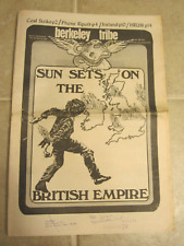 Berkeley Tribe Newspaper Feb March 1972 Sun Sets on British Empire Ireland Derry picture